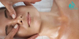 ماساژ برای از بین بردن پف بالای چشم-اسپامانی