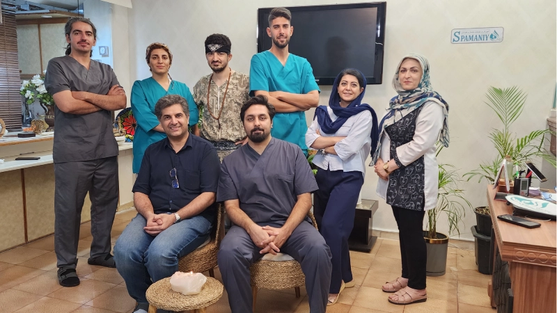 تیم ماساژ اسپامانی